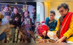 Ashutosh Rana And Renuka Shahane Renew Wedding Vows On 25th Anniversary