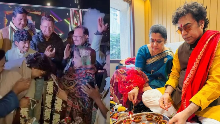 Ashutosh Rana And Renuka Shahane Renew Wedding Vows On 25th Anniversary: "Marriage Is A Divine Bond"