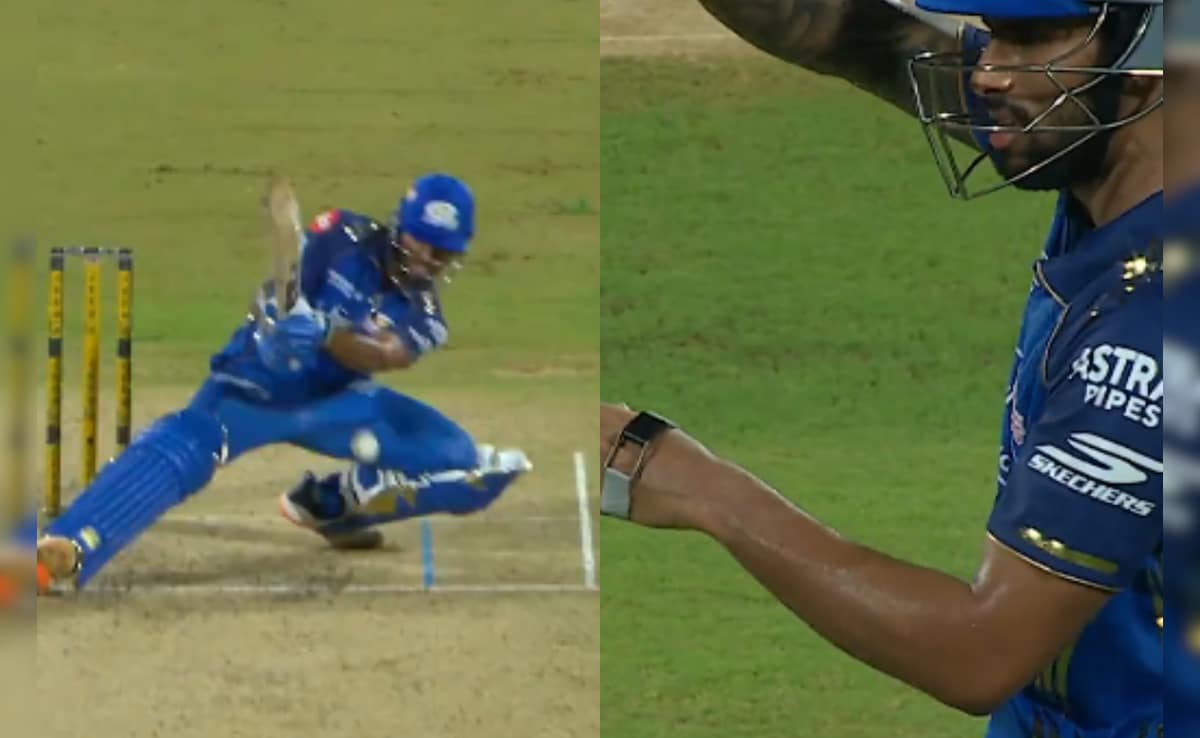 Internet Stunned As Tilak Varmas Rs 28,000 Watch Falls Off After Shot Goes Wrong. Video
