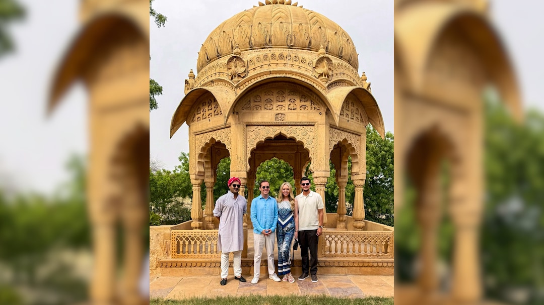 Tiffany Trump Visits Jaisalmer's Sonar Fort, Explores City
