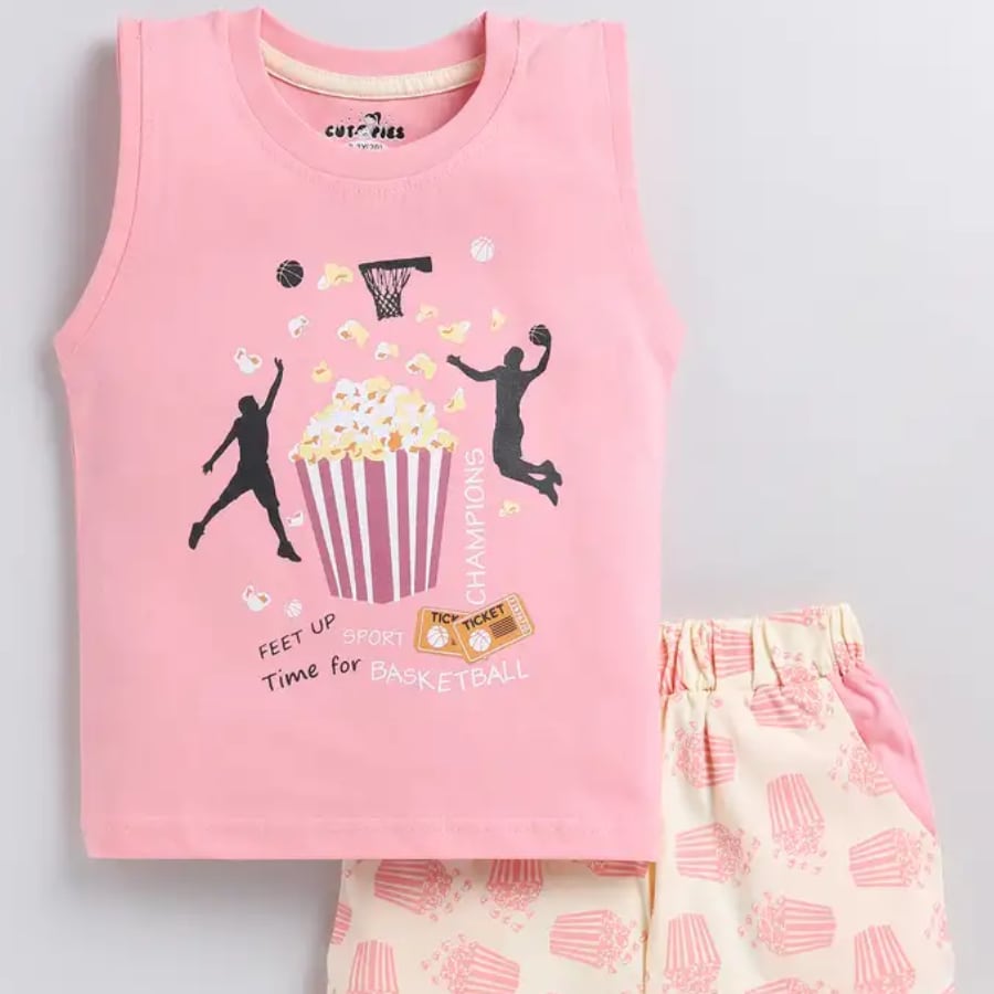 Click to buy CUTOPIES Boys Casual T-shirt Shorts (Pink) Click to buy CUTOPIES Boys Casual T-shirt Shorts (Pink)