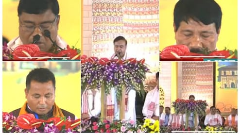 Assam CM Oath Ceremony Updates: असम में हिमंता का मिशन 2.0 शुरू, NDA का शक्ति प्रदर्शन, जानें कौन-कौन बना मंत्री