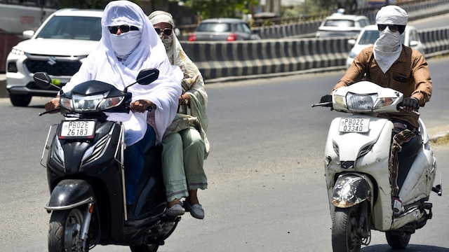 Heatwave to severe heatwave conditions were prevailing in north