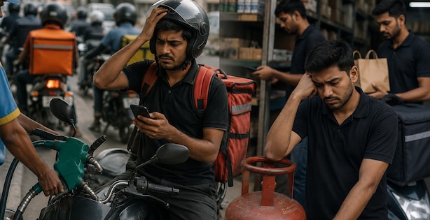 Fuel Price Surge Hits Gig Workers; Quick Commerce Firms Face Labour Crunch