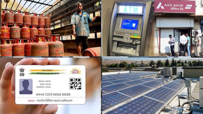 LPG, ATM और पैन कार्ड से लेकर इन 7 चीजों के आज से बदल रहे हैं न&zwj;ियम, जानिए उपभोक्&zwj;ता की जेब पर कितना पड़ेगा असर