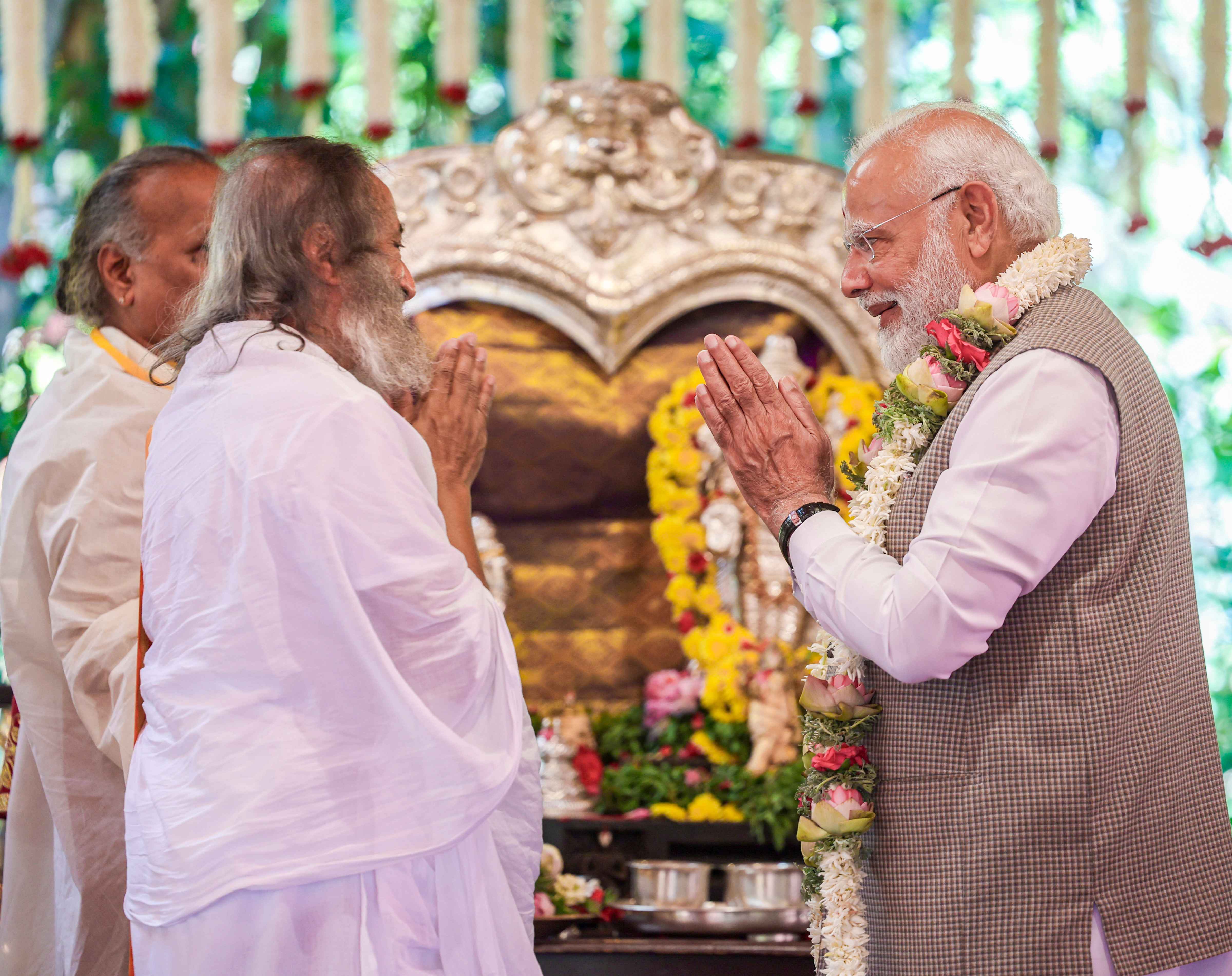 विकसित भारत के लिए समाज की भागीदारी जरूरी... ‘आर्ट ऑफ लिविंग' के कार्यक्रम में बोले पीएम मोदी