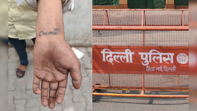 Reels पर हथियार और हाथ पर 'CRIME' का टैटू, दिल्ली पुलिस ने पकड़ा 'किंग ऑफ आजादपुर'