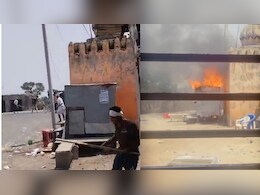 लड़की को भगाकर ले जाने पर मचा बवाल, युवक के रिश्तेदार से मारपीट के बाद दुकान फूंकी, छावनी में तब्दील इलाका