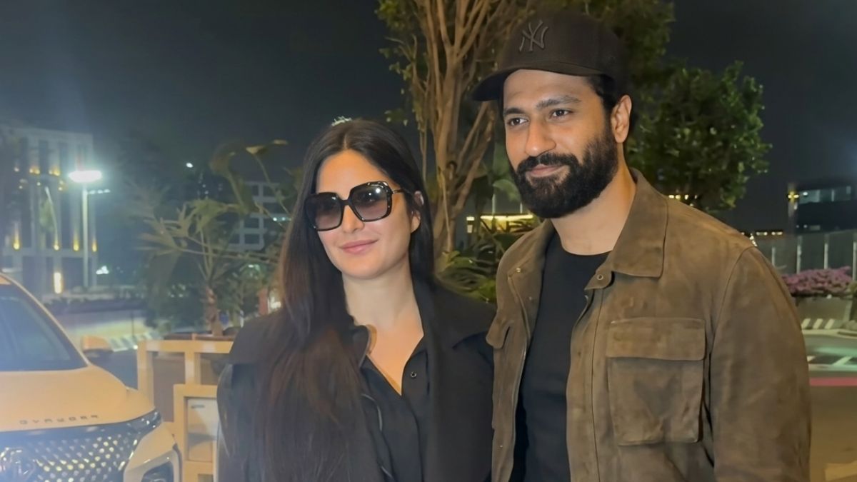 Watch: Katrina Kaif And Vicky Kaushal All Smiles In First Appearance 6 Months After Son Vihaan's Birth
