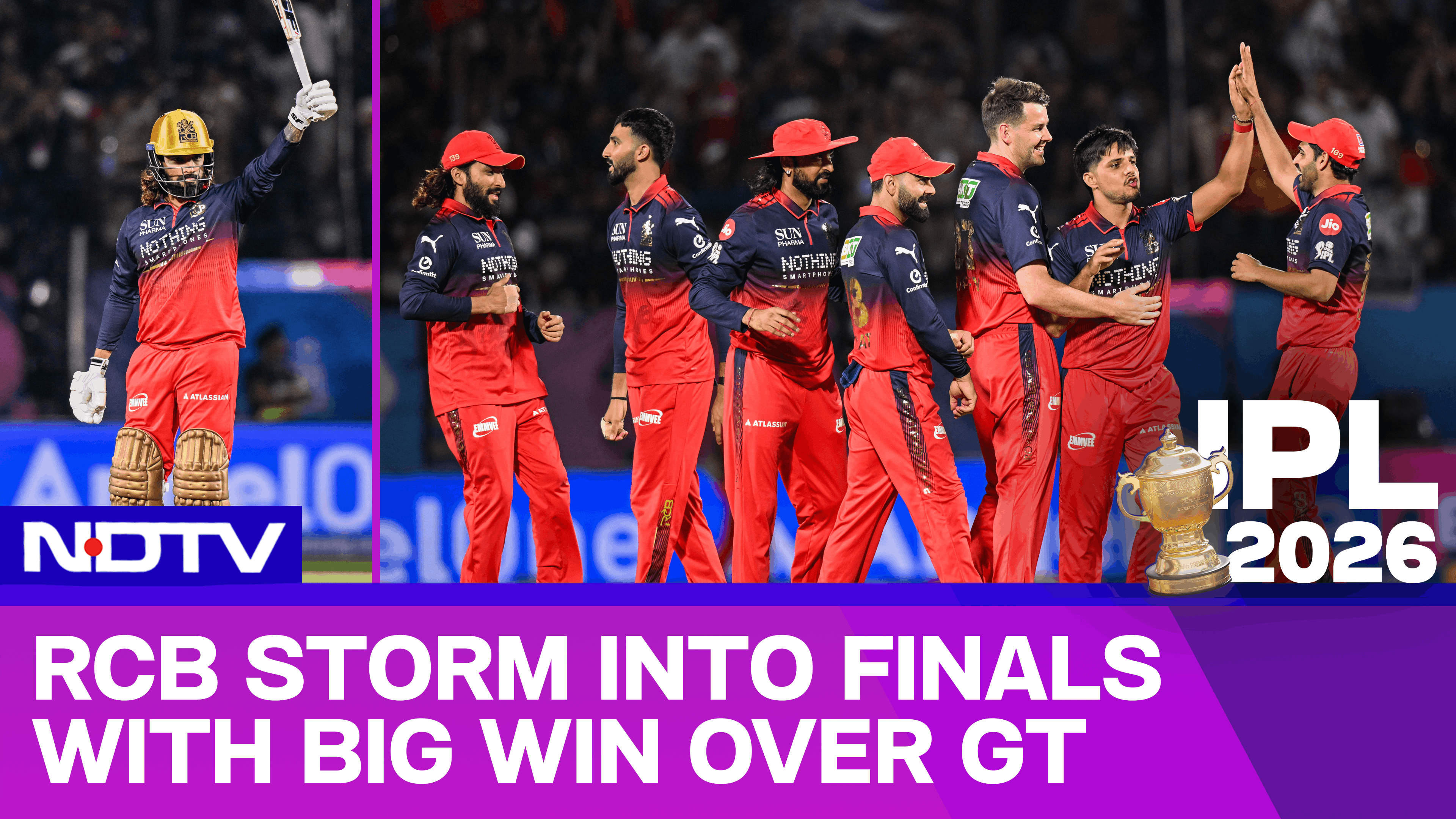 RCB Vs GT | RCB Storm Into The IPL Final With Big Victory Over Gujarat Titans In Qualifier 1