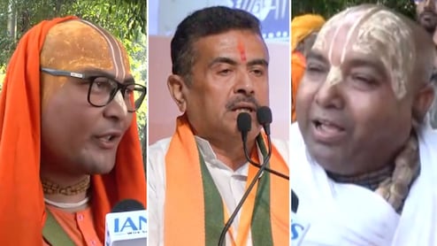 शुभेंदु के शपथ ग्रहण में नेताओं के साथ-साथ साधु-संतों का भी जमावड़ा, कहा- आज से राम राज्य शुरू