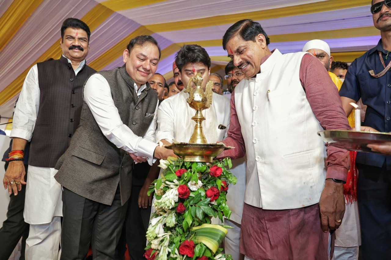 Adani Group Starts Cement Factory in Guna; Scindia Recalls Request to Gautam Adani.