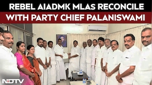 Rebel AIADMK MLAs Reconcile With E Palaniswami Days After Backing Vijay's TVK