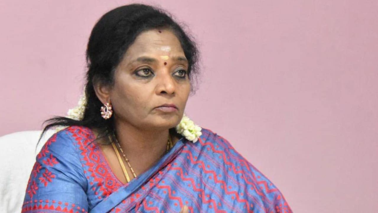 BJP"s Tamilisai Soundararajan Targets DMK, TVK Over 'Vande Mataram' Protocol Row