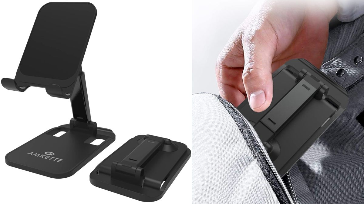 Invest in a convenient phone stand to watch videos and handle work tasks hands-free. Invest in a convenient phone stand to watch videos and handle work tasks hands-free.