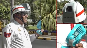 Delhi Traffic Police Test 'AC Helmets', Portable Fans To Tackle Heat