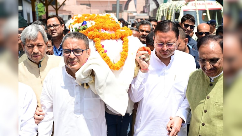 "Heartbreaking": Pushkar Dhami Mourns Death Of Ex-Chief Minister BC Khanduri