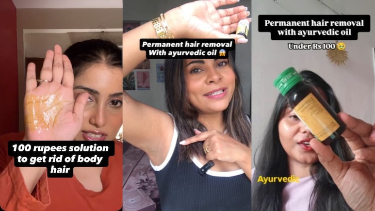 Why A Rs 150 Ayurvedic Oil Is Going Viral For "Natural" Hair Removal