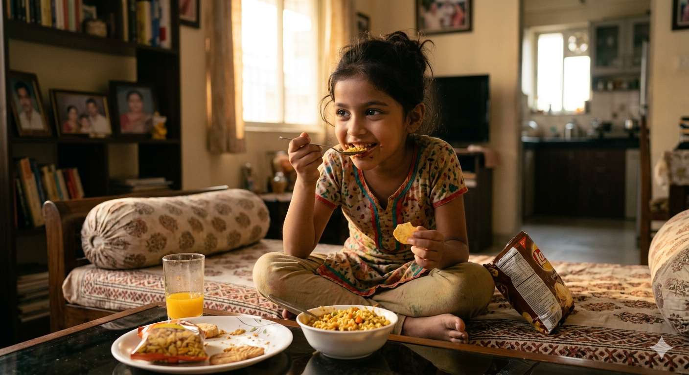 Children need a balanced diet rich in vitamins and minerals