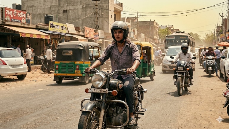 How Bike Riders Can Protect Themselves During Heatwaves In India