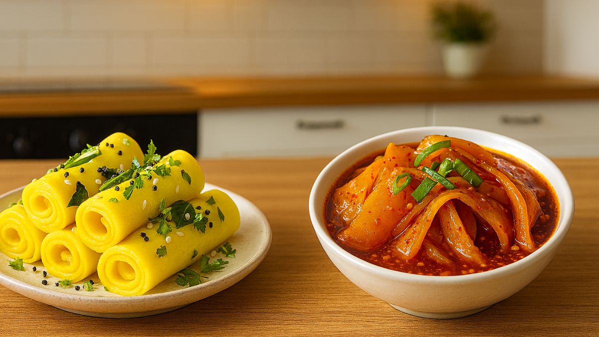 Why Khandvi And Laphing Look Similar But Taste Miles Apart