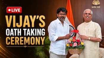 Tamil Nadu CM Oath-Taking LIVE Updates: Rahul Gandhi Arrives In Chennai To Attend Vijay's Swearing-In Ceremony