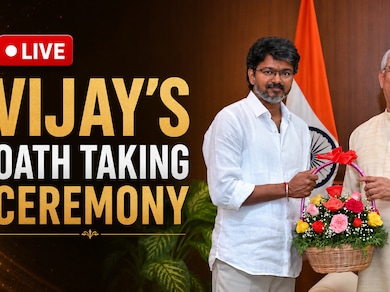 Tamil Nadu CM Oath-Taking LIVE Updates: PM Modi Congratulates Vijay As TVK Era Kicks Off In Tamil Nadu