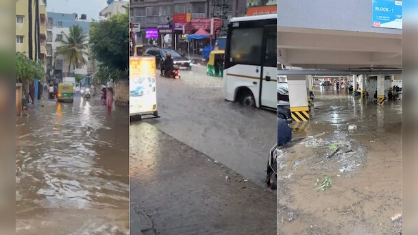 Bengaluru Left Waterlogged, Traffic Hit After Heavy Rain