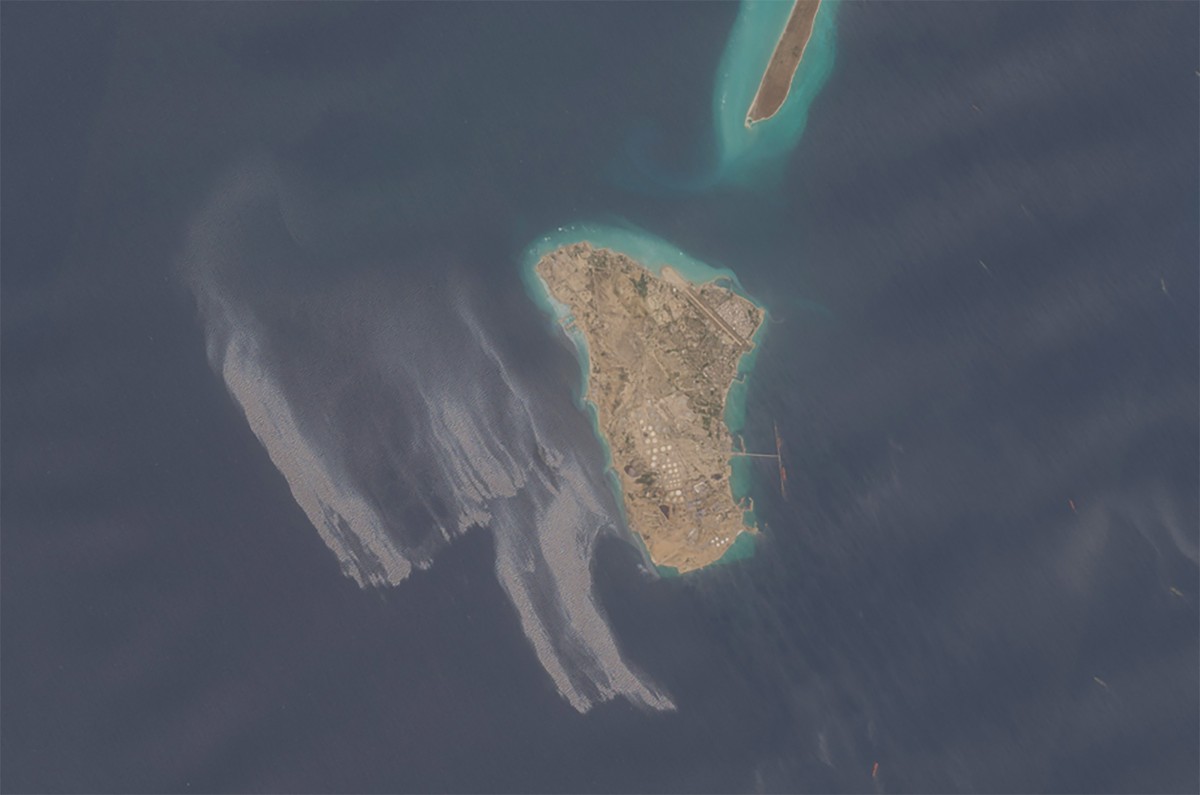 Iran's Fact Check As Satellites Show Suspected Oil Leak Near Kharg Island