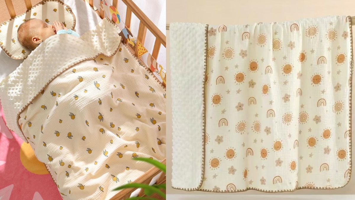 5 Best Baby Cooling Blankets for Summer Under ₹800: They are not hard or restrictive, and dont feel all heavy.