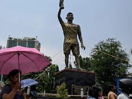 कोलकाता में मेसी की 70 फुट ऊंची मूर्ति हटाई जाएगी, उद्घाटन के 5 महीने बाद ही मिली कई खामियां