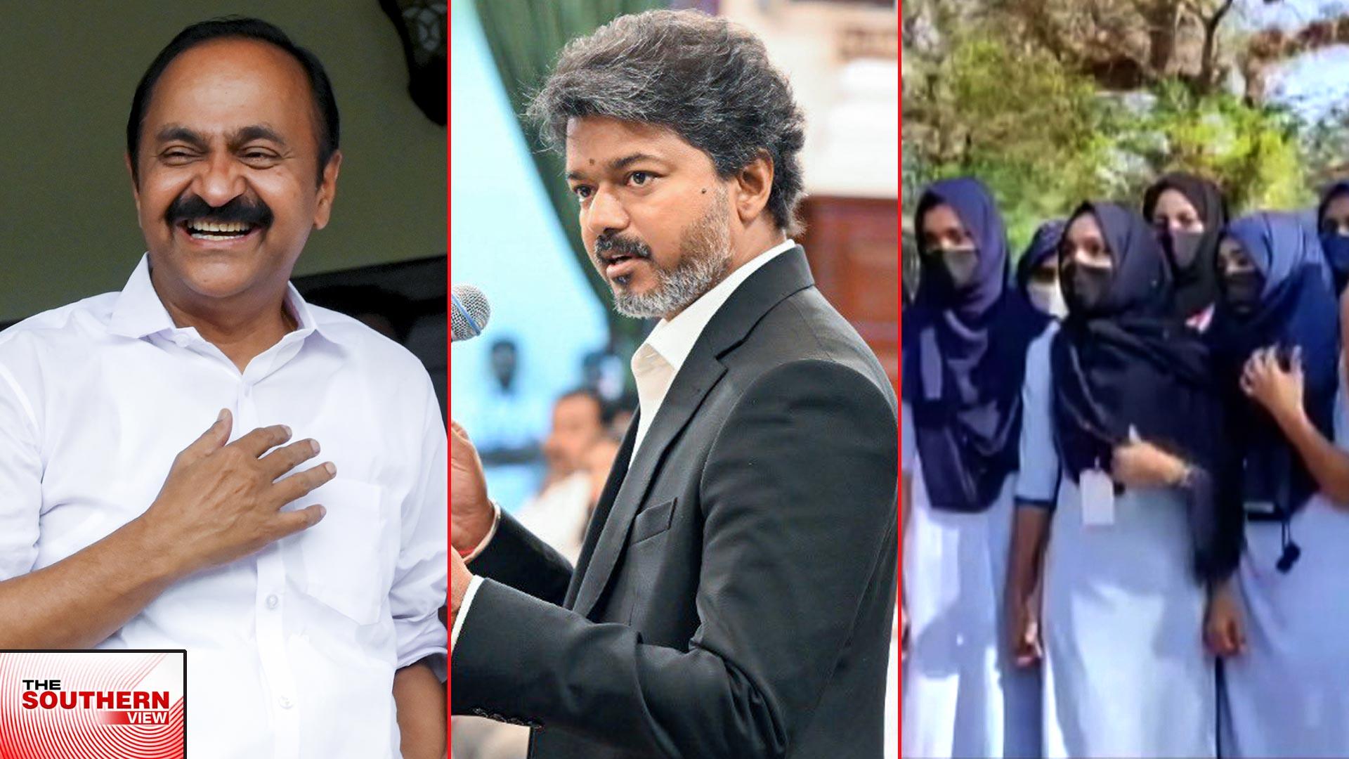 Kerala CM Meets Chennithala | Vijay's First Big Moves As CM | Karnataka Hijab Row