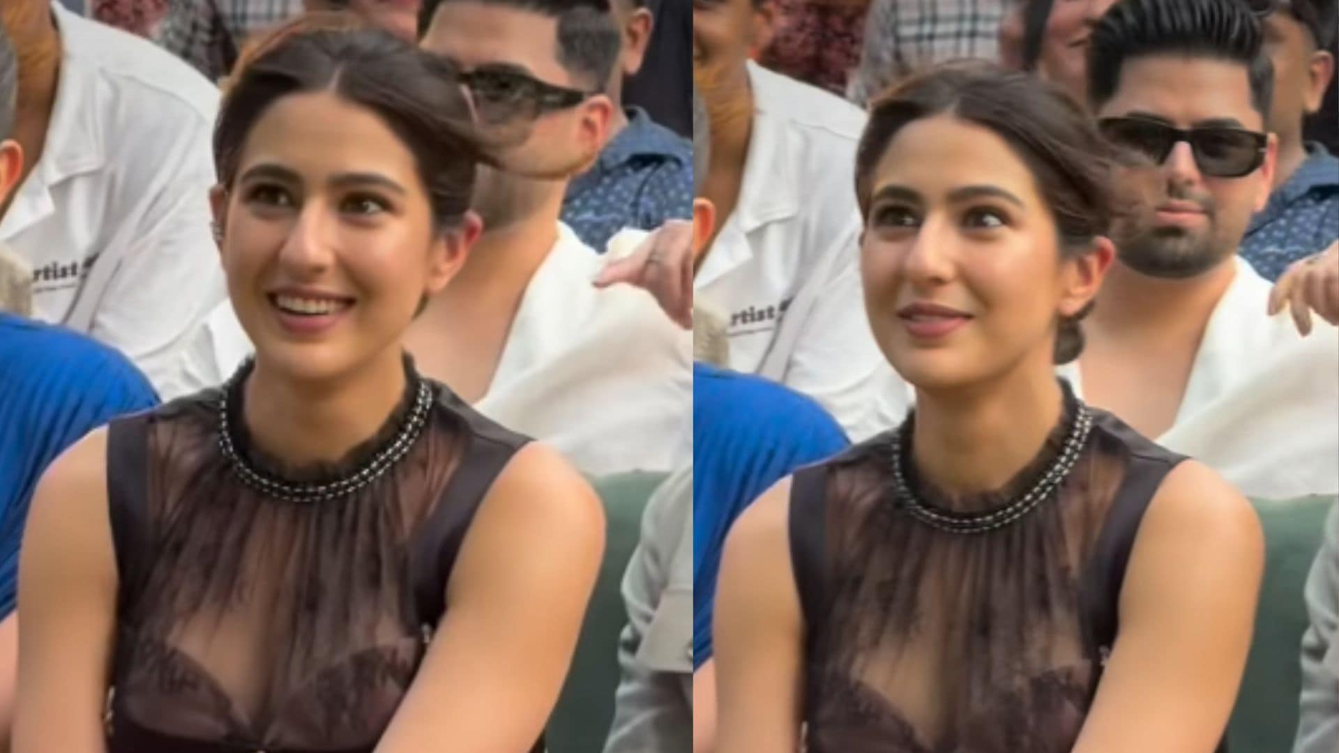 Watch: Sara Stunned By Host's Remark About Recognising Actors From Behind