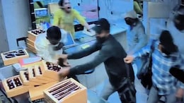Video: Gun Pointed At Them, Jewellery Shop Staff Fight Robbers In Nashik