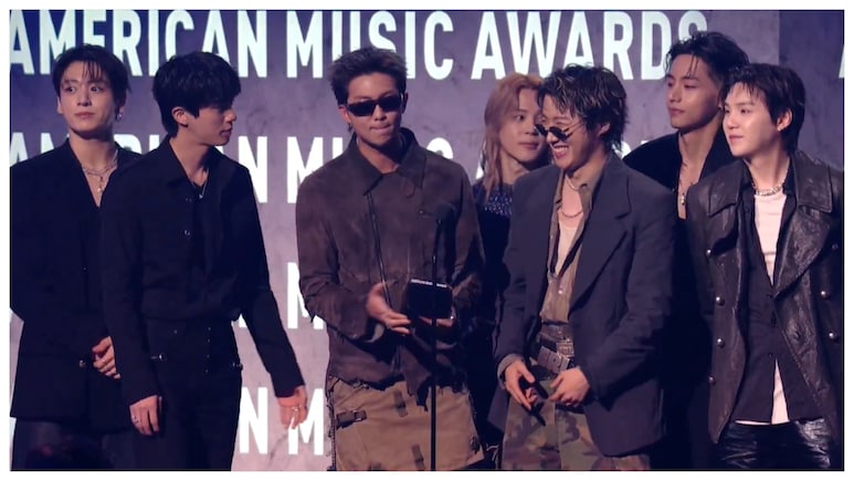 BTS Wins 2026 'Artist Of The Year' At American Music Awards