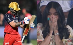 Virat Kohli Fumes After Dismissal Against GT. Anushka's Reaction Goes Viral