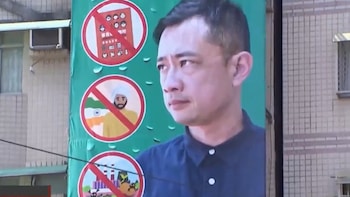 Taiwan Election Candidate's 'Racist' Billboard Shows Turbaned Man, Inverted Indian Flag; Sparks Outrage
