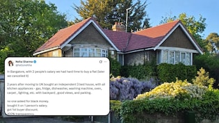 'न कोई एक्स्ट्रा मनी की मांग, 100% ट्रांसपेरेंसी', महिला ने बताया UK में 3 BHK घर खरीदना, Bengaluru में फ्लैट लेने से कहीं ज्यादा आसान
