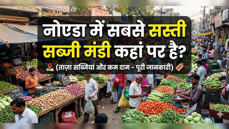 शाम 6 बजे के बाद आधे दाम पर मिलती है सब्जियां, नोएडा की इस मंडी में मिलती हैं सबसे सस्ती ताजी सब्जियां