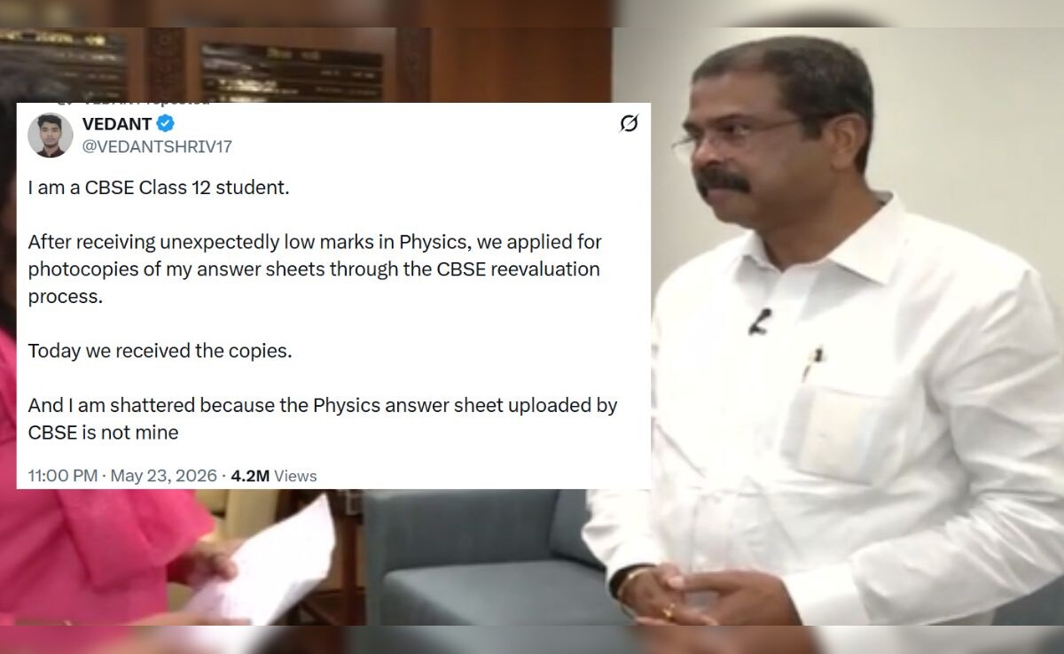 CBSE छात्र को पाकिस्तानी कहने वालों पर क्या बोले शिक्षा मंत्री? NDTV से हुई Exclusive बातचीत