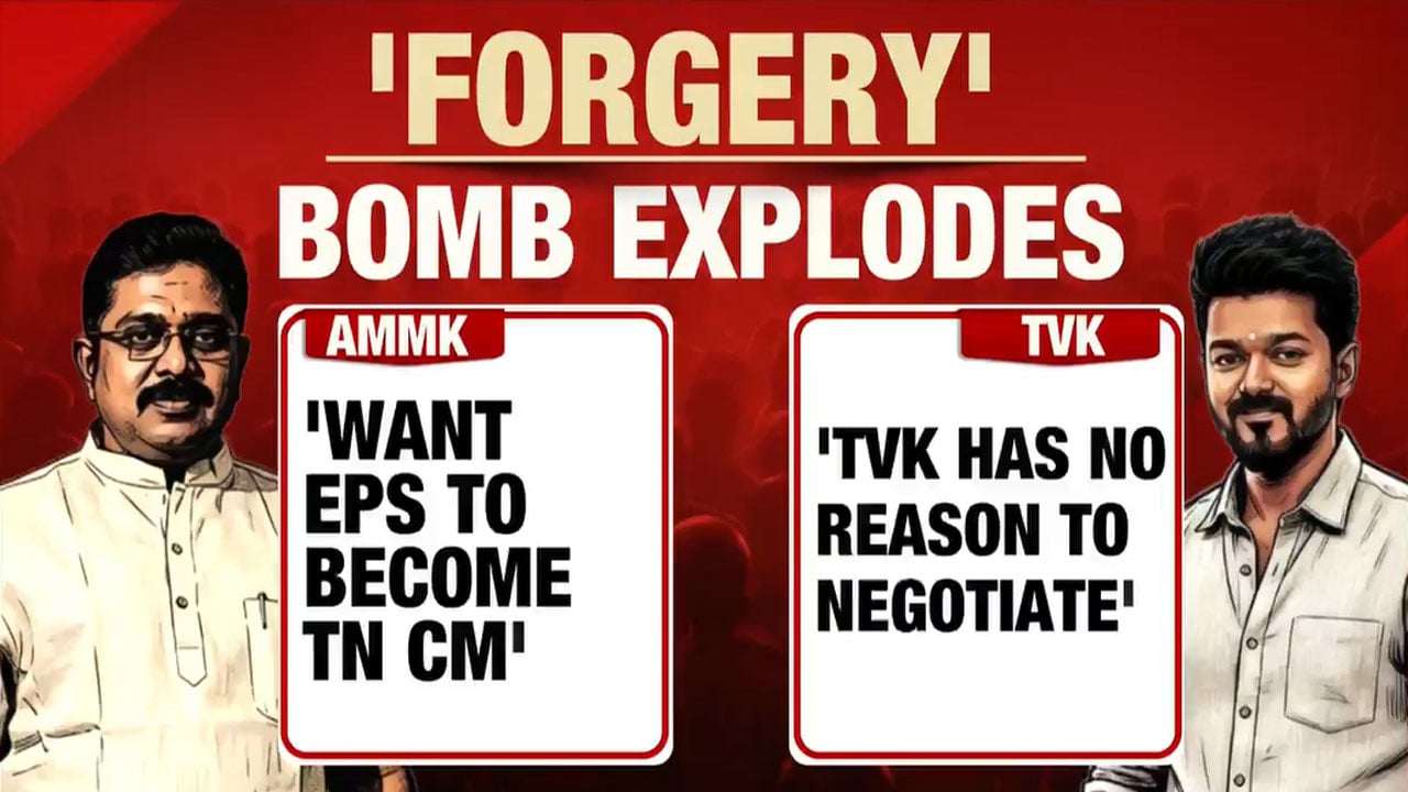 'No Talks With TVK': AMMK Chief TTV Dhinakaran Rubbishes Support Claims