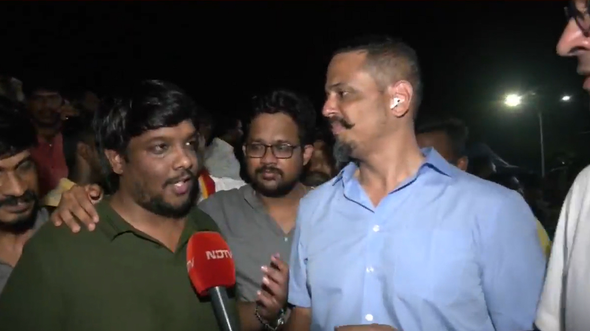 "Vijay Is The Change We Wanted": Emotional Scenes Outside Lok Bhavan As Fans Celebrate