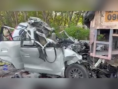 6 Of Family Killed As Speeding Car Rams Parked Truck In Hyderabad