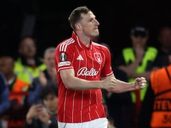Chris Wood Punishes Lucas Digne Blunder As Nottingham Forest Earn Europa Semis Lead Against Aston Villa