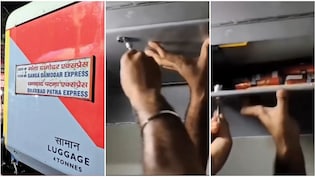 ट्रेन की AC बोगी के टॉयलेट में 'तस्करी का बंकर'! गंगा-दामोदर एक्सप्रेस की छत खोल RPF ने जब्त की बीयर