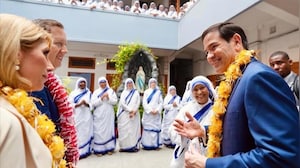 Marco Rubio Visits Saint Teresa's Mother House, Children's Home in Kolkata