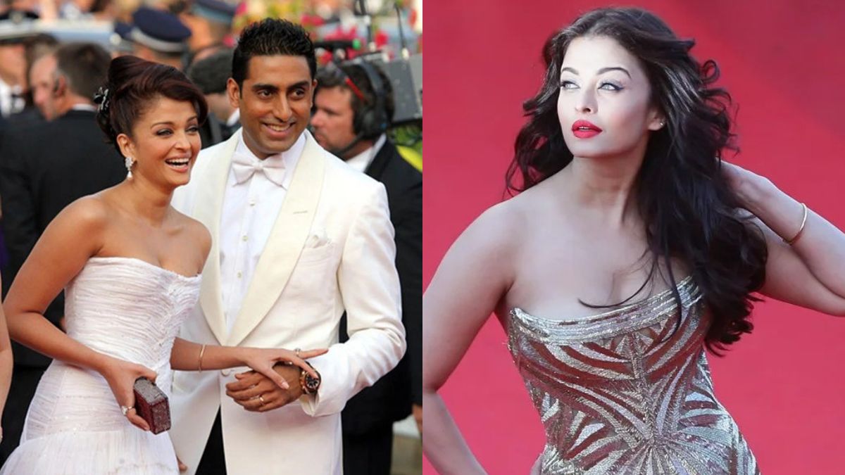 When Aishwarya's 2014 Cannes Look Left Abhishek's "Eyes Wide Open"