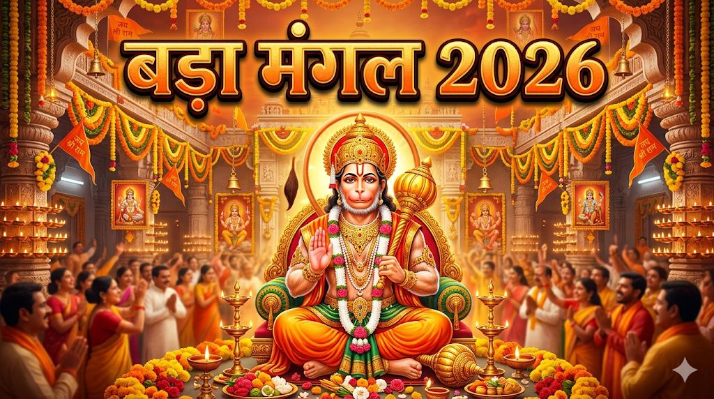 Bada Mangal 2026: ज्येष्ठ अधिकमास का चौथा बड़ा मंगल आज, नोट कर लें शुभ मुहूर्त, महत्व और पूजन विधि