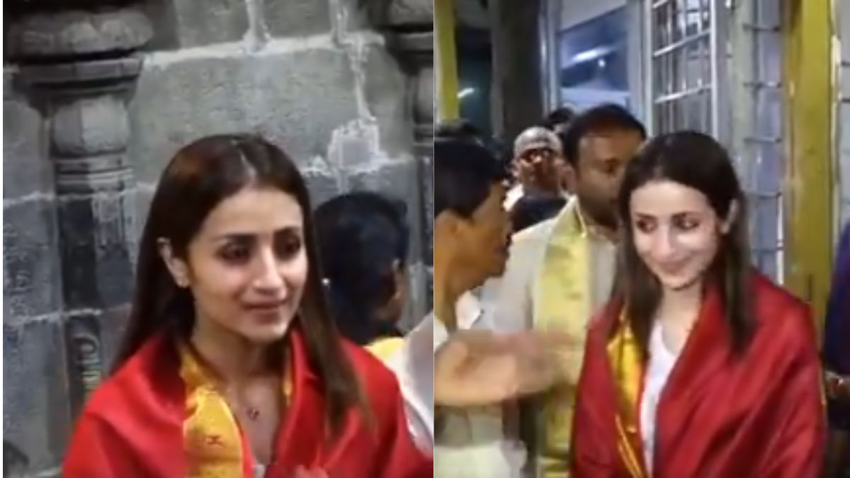 Viral: On Tamil Nadu Result Day, Trisha Celebrates 43rd Birthday At Tirupati