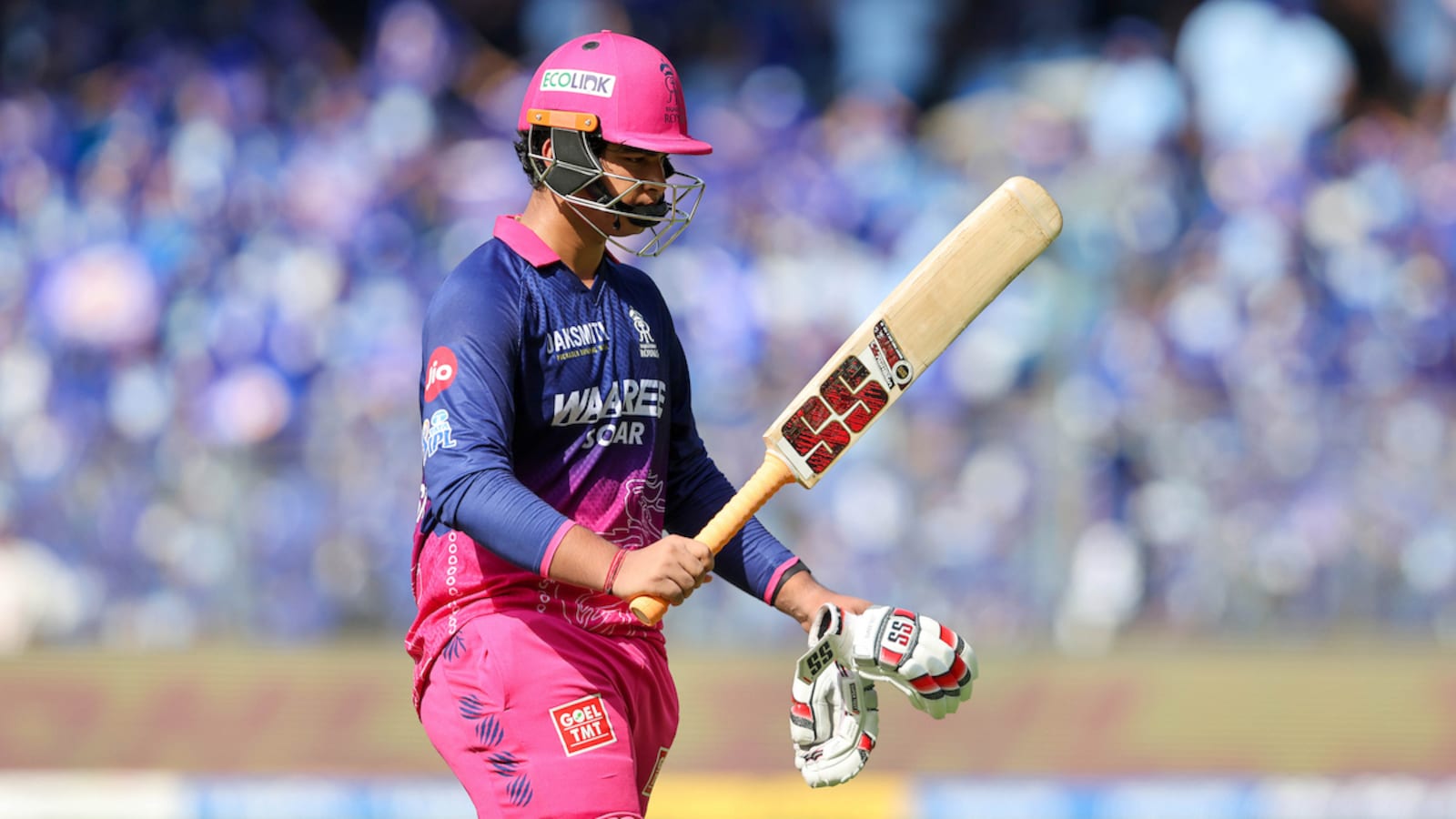 Watch: Vaibhav Sooryavanshi Flops In Rajasthan Royals Must-Win IPL 2026 Game vs Mumbai Indians